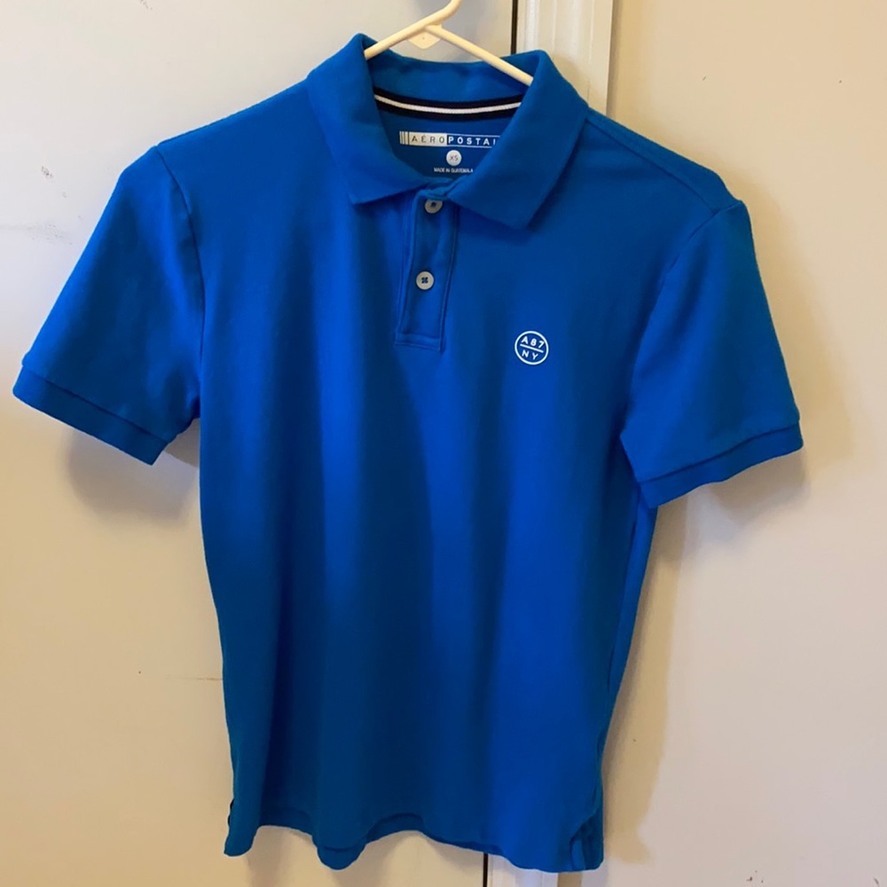 Aeropostale Short Sleeve Polo Shirt Size XS